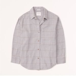 Abercrombie and Fitch - Flannel Button Down (oversized fit)